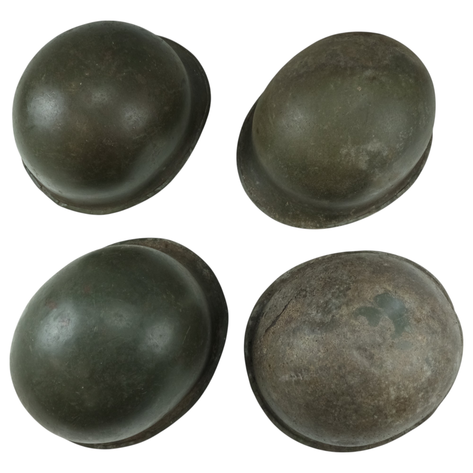 Lot 451 - A quantity of M1 type helmet shells